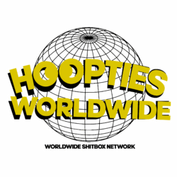 HOOPTIES WORLDWIDE STICKER
